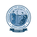 Licensed North Carolina general contractor badge